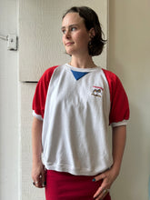 Load image into Gallery viewer, Vintage Red and White Sea World Top