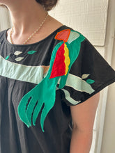 Load image into Gallery viewer, Vintage Black Sun. &amp; Bird Dress