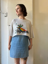 Load image into Gallery viewer, Vintage Fitzgereald Cropped Tee Shirt