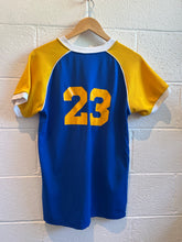 Load image into Gallery viewer, Vintage Blue &amp; Gold WU Jersey