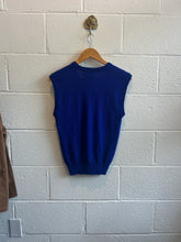 Load image into Gallery viewer, Vintage Blue Knit Vest