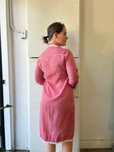 Load image into Gallery viewer, Vintage Red Check Western Dress