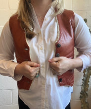 Load image into Gallery viewer, Vintage Brown Sherpa Vest