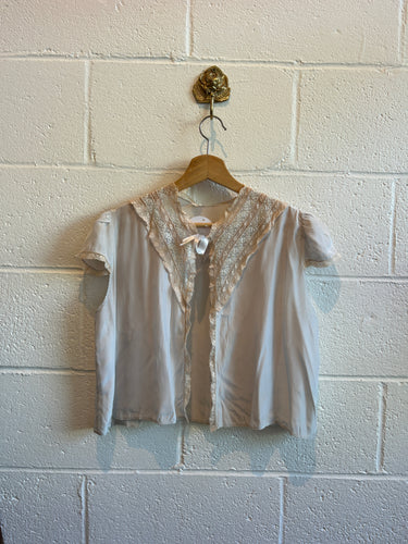 Antique 1930's Lace Bed Jacket
