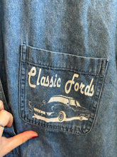 Load image into Gallery viewer, Vintage Ford Denim Button Down