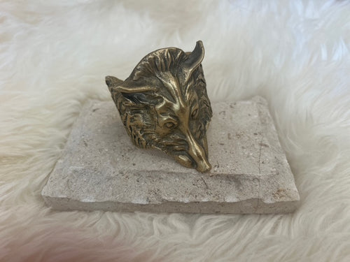 Vintage Reclaimed Fox Cuff
