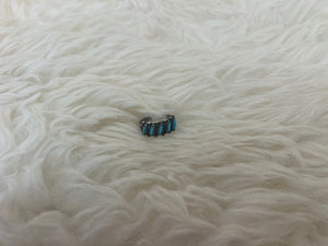 Vintage Turquoise and Sterling Silver Ring