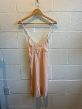 Load image into Gallery viewer, Antique 1930&#39;s / 1940&#39;s Silk Peach Nighty/Step In