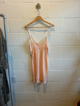 Load image into Gallery viewer, Antique 1930&#39;s / 1940&#39;s Silk Peach Nighty/Step In