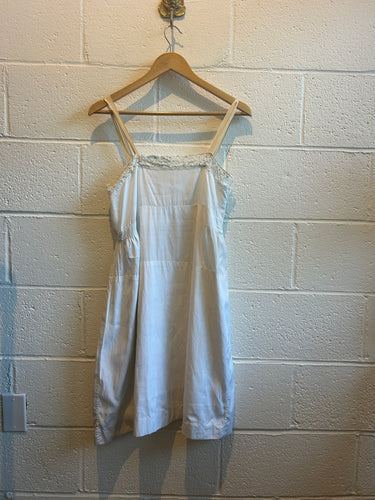 Antique 1920's Cotton Slip Dress