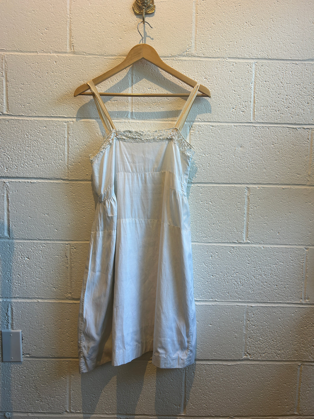 Antique 1920's Cotton Slip Dress