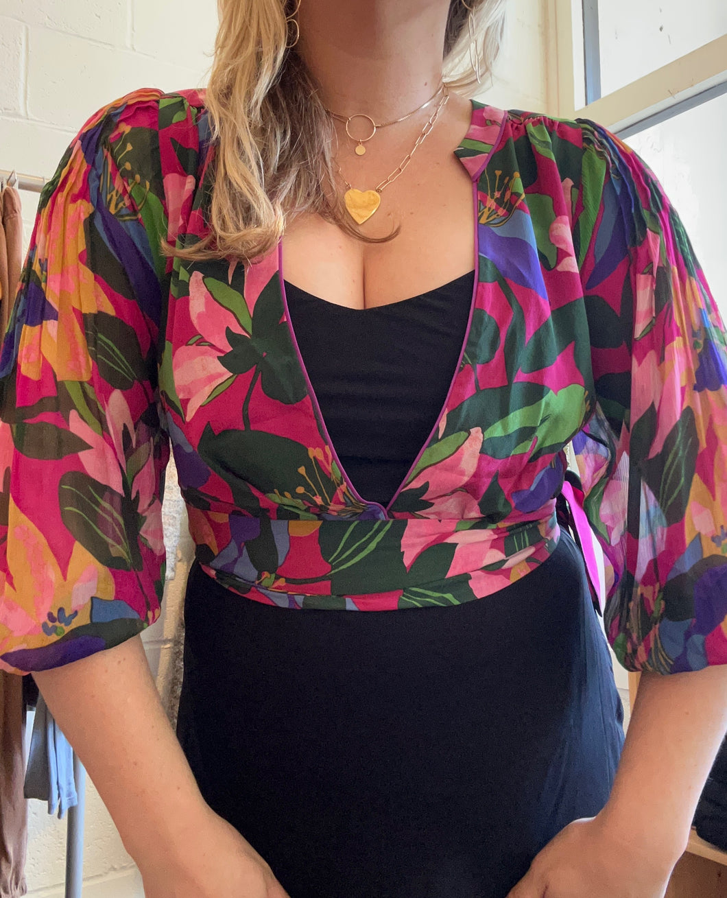 Pre-Loved Diane Von Furstenberg Wrap Blouse