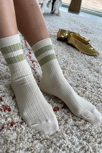 Her Varsity Socks - GUACAMOLE