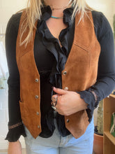 Load image into Gallery viewer, Vintage Suede Vest