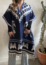 Load image into Gallery viewer, Vintage Equestrian Poncho