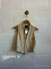 Load image into Gallery viewer, Vintage RALPH by Ralph Lauren Raw Silk Cream Vest
