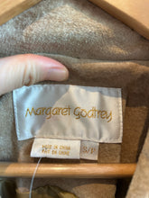 Load image into Gallery viewer, Vintage Suede Tan Wrap Jacket