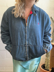 Vintage Polo by Ralph Lauren Denim Zip Jean Jacket