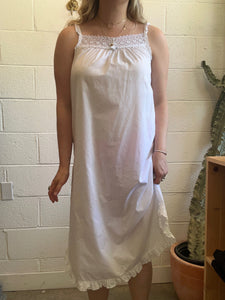 Vintage White Cotton Dress/Nighty