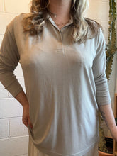 Load image into Gallery viewer, Vintage Grey Henley