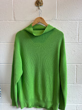 Load image into Gallery viewer, Pre-Loved Green Knit Sweater
