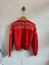 Load image into Gallery viewer, Vintage Red Knit Sweater