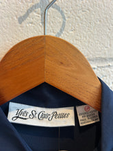 Load image into Gallery viewer, Vintage Navy Blouse