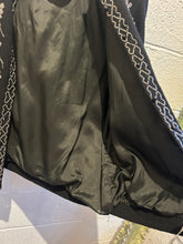 Load image into Gallery viewer, Vintage Beaded Black Cardigan
