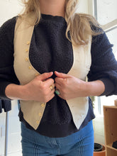 Load image into Gallery viewer, Vintage RALPH by Ralph Lauren Raw Silk Cream Vest