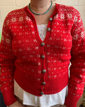 Load image into Gallery viewer, Vintage Red Knit Sweater