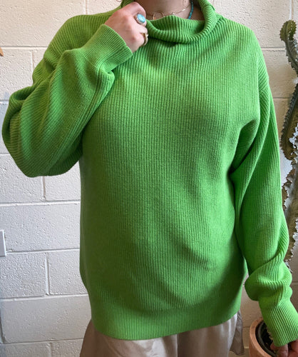 Pre-Loved Green Knit Sweater
