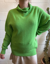Load image into Gallery viewer, Pre-Loved Green Knit Sweater