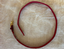 Load image into Gallery viewer, Vintage Red Snake Skin Belt