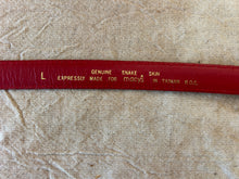 Load image into Gallery viewer, Vintage Red Snake Skin Belt