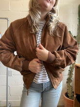Load image into Gallery viewer, Vintage Suede Brown Suede Polo By Ralph Lauren Jacket