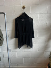 Load image into Gallery viewer, Vintage Black Sequined Sweater