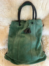 Load image into Gallery viewer, Vintage 3.1 Phillip Lim Green Suede Zip Purse