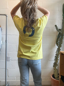 Vintage Outrigger Canoe Club Yellow Tee Shirt
