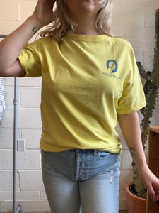 Vintage Outrigger Canoe Club Yellow Tee Shirt