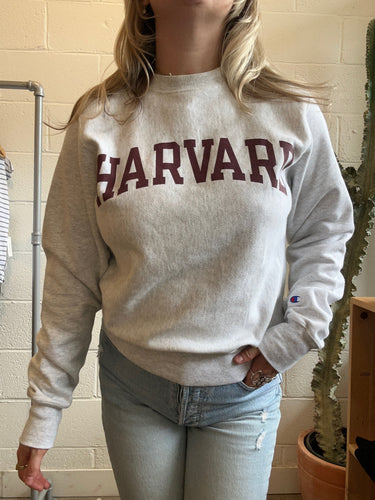 Vintage Harvard Crewneck Sweatshirt