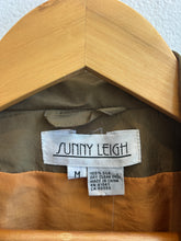 Load image into Gallery viewer, Vintage Silk Green Jacket