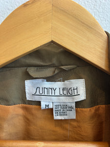 Vintage Silk Green Jacket