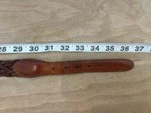 Load image into Gallery viewer, Brown Vintage Coach Belt