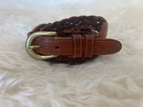 Brown Vintage Coach Belt