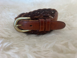 Brown Vintage Coach Belt