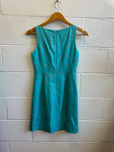 Load image into Gallery viewer, Vintage Ann Taylor Blue Floral Tank Dress