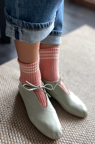 Le Bon Girlfriend  Socks - SALMON