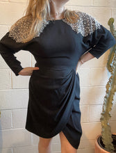 Load image into Gallery viewer, Vintage Lillie Rubin Pearl Cocktail Dress
