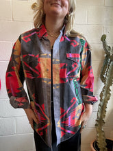 Load image into Gallery viewer, Vintage Wrangler Print Men&#39;s Button Down