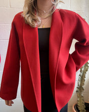 Load image into Gallery viewer, Vintage Red Ellen Tracy Jacket